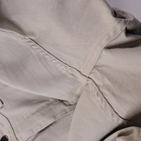 New Rider's by Lee Relaxed Fit Tan Colored Jeans Size 12 Petite - Picture 12 of 15